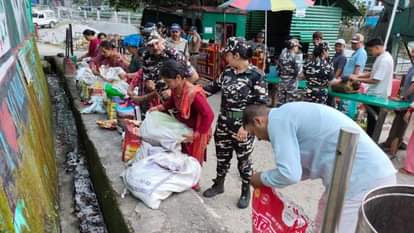 The Indian market is back to normal after the curfew was relaxed for 13 hours