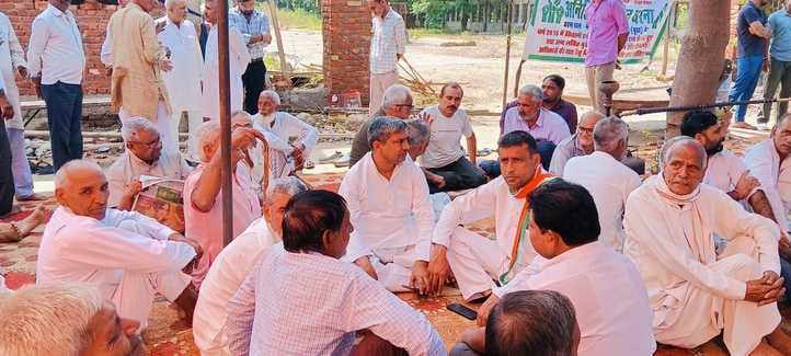 congress leaders support farmers
