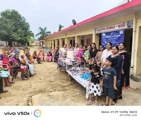 Daily use items distributed among the elderly