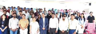 The working of capital market was explained in Chhatrapati Shahuji Maharaj University