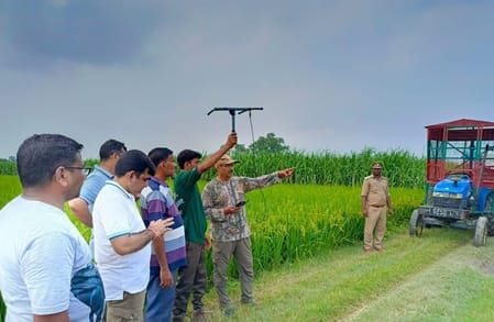 The tigress of Barouncha is being monitored through satellite