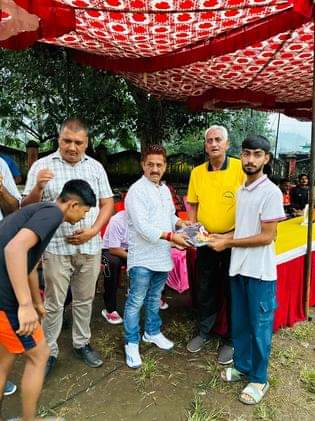 Volleyball competition started in Barmana Gugga Jaharveer fair
