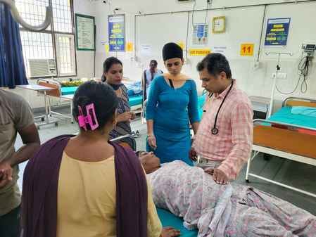 After the rain, now infection has surrounded, typhoid and stomach ache patients increased