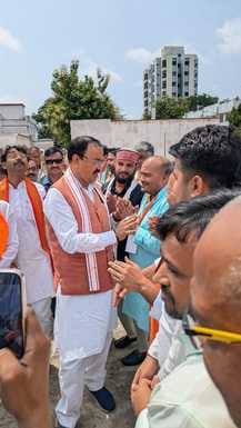 After taking feedback from public representatives, Deputy CM took class of officers