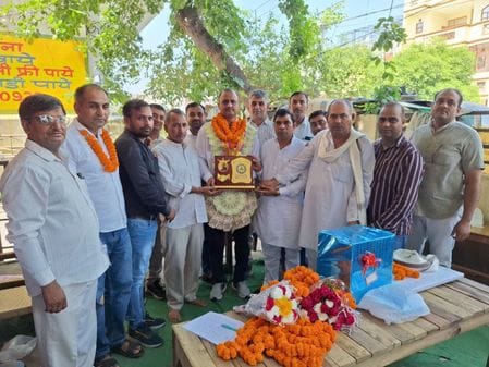 Newly elected office bearers honored