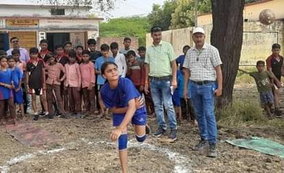 Diksha won the race and Raunak won the shot put