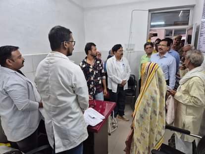 District Hospital: DM reached ENT doctor with female patients