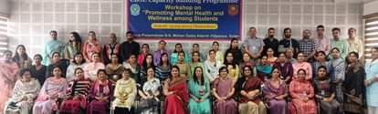 Teachers were given information on mental health