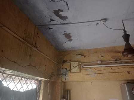 Careless system...save your daughter and then make her study in ruins