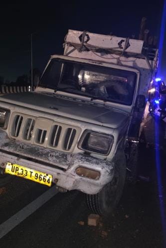 Bike rider dies in collision with a pickup parked in the dark