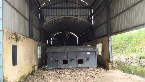 92 lakh rupees wasted, incinerator could not work in three years