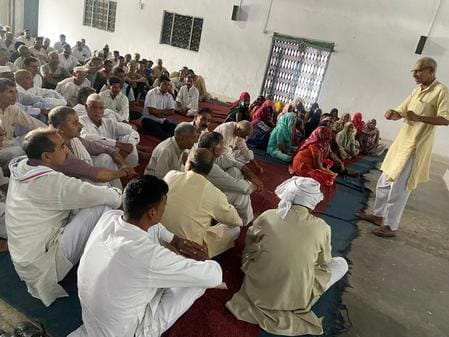Villagers opposed the inclusion of seven villages from Baraut in the new block