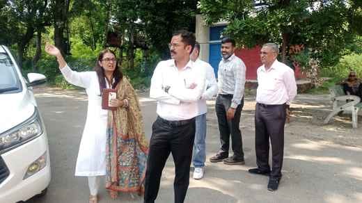 DC inspected BDPO office