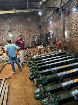 Rim-axle industry of Baghpat scorched in the fire of violence in Nepal