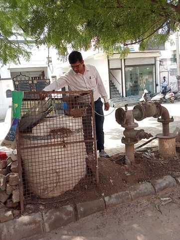 Negligence in drinking water supply, chlorine content found less