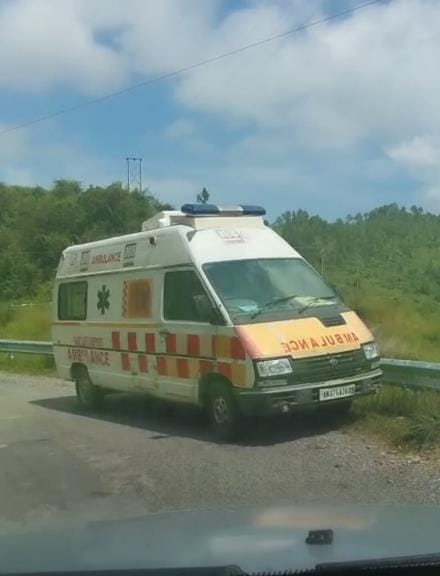 The ambulance stationed at PHC Saraikhet is out of order since one year