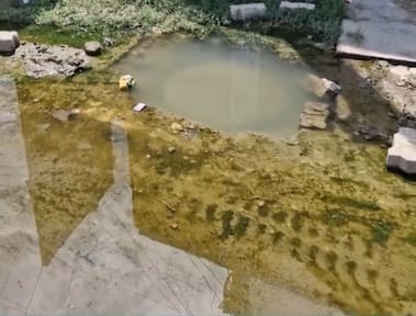 drinking water problem in Subhash colony