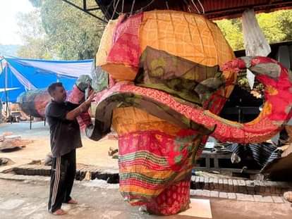 100 feet effigy of Ravana will be burnt in Shivpuri Dham