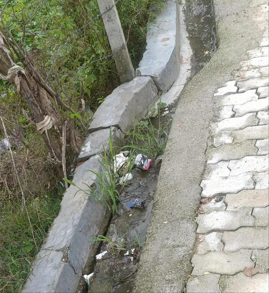 The drain and road were dug up in six months and constructed after spending Rs. 6 lakhs