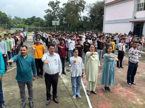 Excellent performance of BCA department in sports competitions
