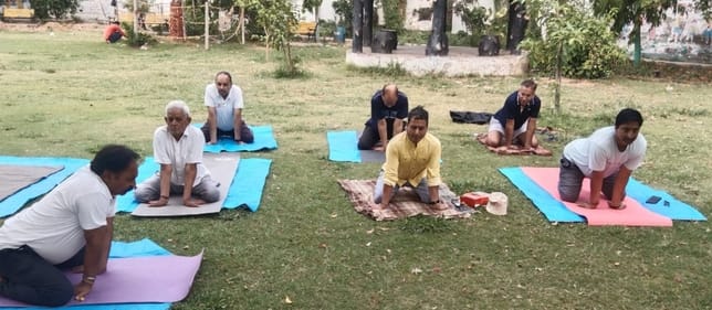 Udhampur, Saheed Bhagat Singh Park, Yoga Class