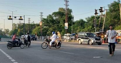 Traffic lights have been closed for three months at three squares of the city