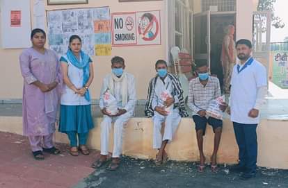 Nutrition kits distributed to TB patients in Belrakhan