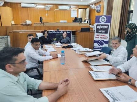 10258 cases settled in National Lok Adalat