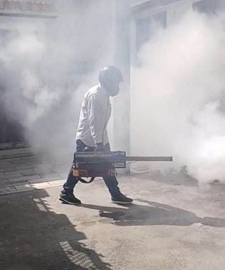 Fogging was done till late night in Chandpur and Naguran villages