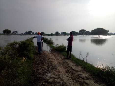 Ganga's water level decreased by 62 cm in three days