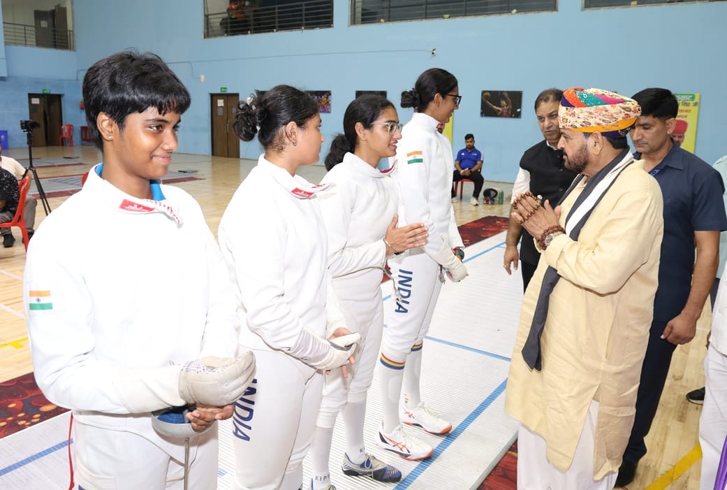 Haryana dominated in fencing