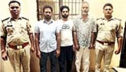 Illegal telephone exchange caught in Mawana, three arrested