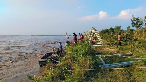Now preparations are being made to land Pokelin in Ganga