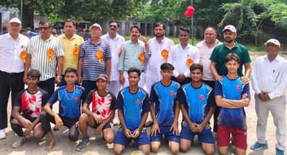The district team will participate in the state level volleyball competition
