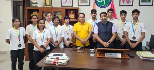 Gymnasts won 7 bronze medals in National Championship