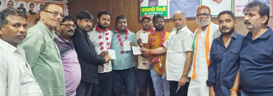 Young leaders from various parties joined Congress