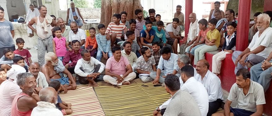 Discussion on preparations for Radha-Krishna fair and inter-caste mass marriage