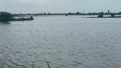 Chhudani village is in the worst condition, fields are still filled with 9 feet of water
