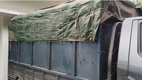 They used to smuggle goods in pickup trucks painted like army vehicles