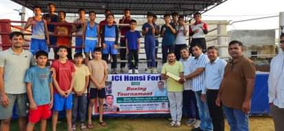 Ashish first in 44 kg weight category in boxing competition
