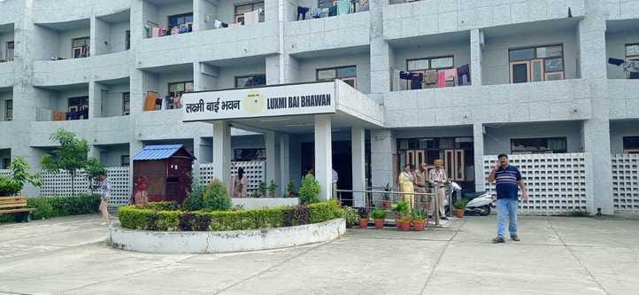 B.Sc first year student committed suicide by hanging herself in the hostel