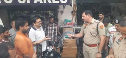 Encroachment removed from Rampura car market