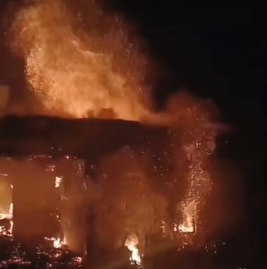 Pancheri, Fire in Houses, Katti Village