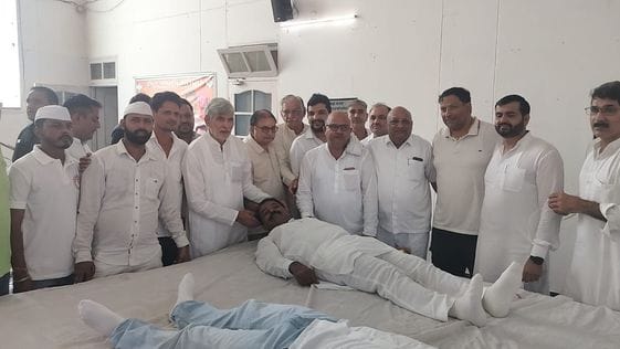 105 youths donated blood on Hooda's birthday