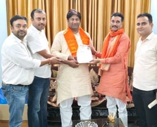 Subodh was appointed the district president of Abhahim