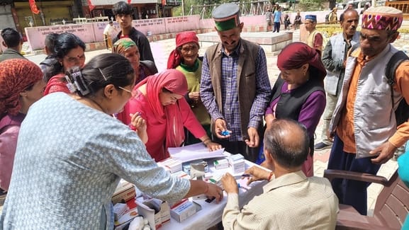 Patients are getting treatment at home