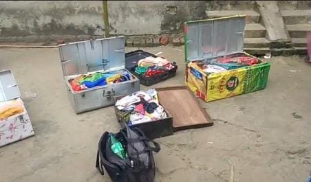 Goods and cash worth lakhs stolen from six houses