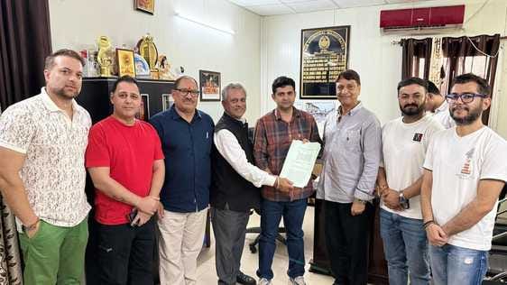 Katra, MLA Baldev Raj Sharma, Meet with SDM
