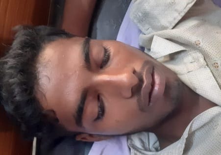 A train passenger was robbed by a drug gang