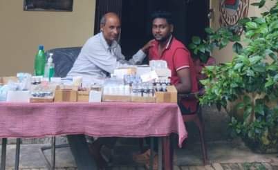 280 patients reached seven health centers, full of cough, cold and fever patients.